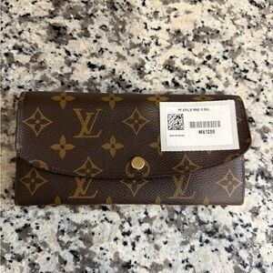 Louis Vuitton Dark Brown Monogram Wallet